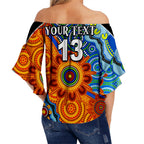 custom-text-and-number-naidoc-week-2022-off-shoulder-waist-wrap-top-aboriginal-and-torres-strait-islander-together