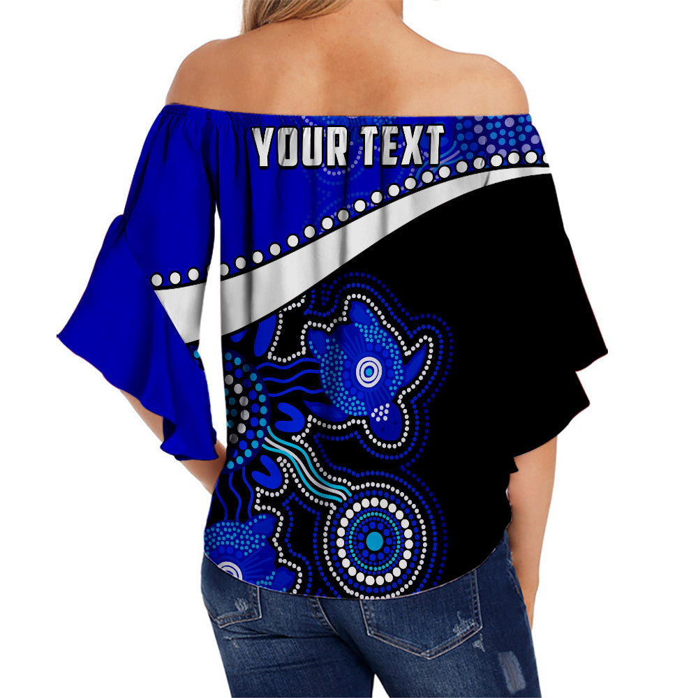 custom-personalised-naidoc-week-2022-off-shoulder-waist-wrap-top-torres-strait-islander-version-blue-aboriginal-turtles
