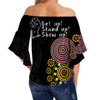 custom-personalised-naidoc-week-2022-off-shoulder-waist-wrap-top-version-aboriginal-dot-get-up