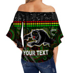 custom-personalised-panthers-off-shoulder-waist-wrap-top-premiers-2022-aboriginal