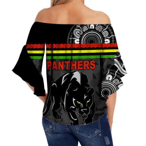custom-personalised-panthers-anzac-day-off-shoulder-waist-wrap-top-aboriginal-lest-we-forget-ver02