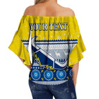 custom-personalised-cowboys-aboriginal-off-shoulder-waist-wrap-top-christmas-north-queensland