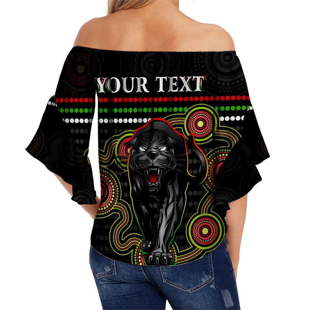 custom-personalised-panthers-indigenous-off-shoulder-waist-wrap-top-version-black-alternate