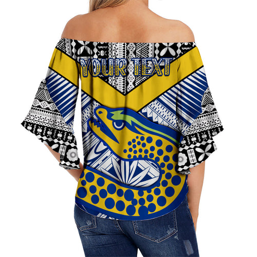 custom-personalised-eels-rugby-off-shoulder-waist-wrap-top-polynesian-tapa-pattern-premiers