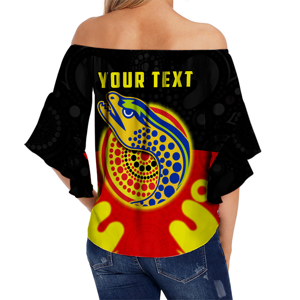 custom-personalised-eels-indigenous-off-shoulder-waist-wrap-top-style-aboriginal-flag