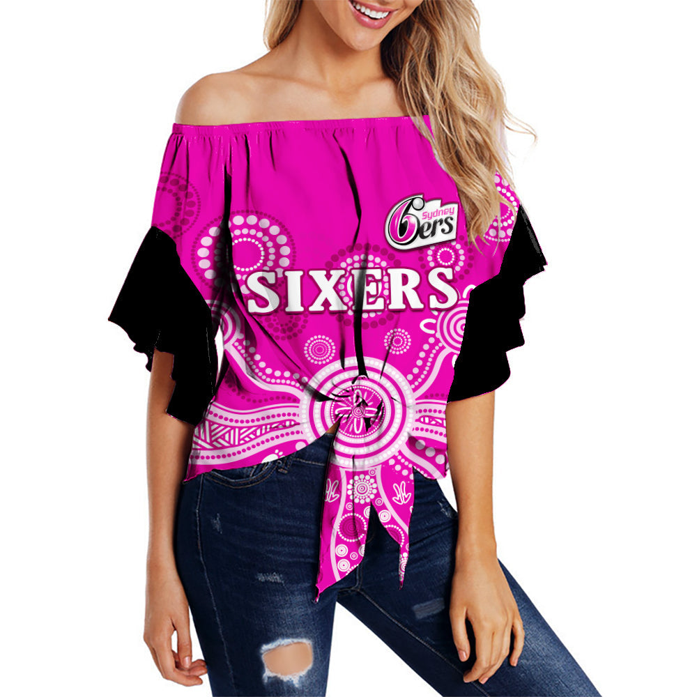 sydney-sixers-off-shoulder-waist-wrap-top-cricket-indigenous-australian-art-ver01