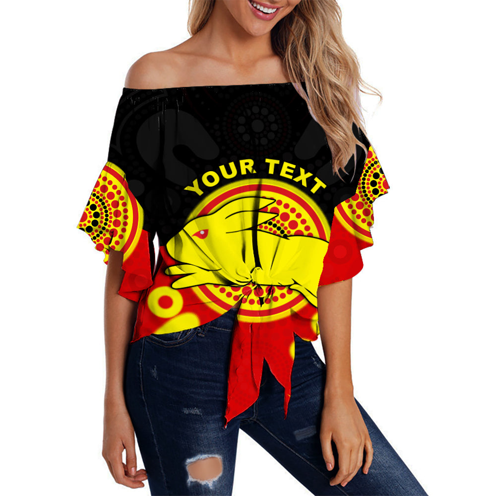 custom-personalised-rabbitohs-indigenous-off-shoulder-waist-wrap-top-style-aboriginal-flag