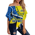custom-personalised-cowboys-rugby-off-shoulder-waist-wrap-top-aboriginal-boomerang-go-premiers-north-queensland