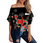custom-text-and-number-rabbitohs-off-shoulder-waist-wrap-top-go-the-bunnies-aboriginal