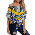 custom-personalised-eels-rugby-off-shoulder-waist-wrap-top-polynesian-tapa-pattern-premiers