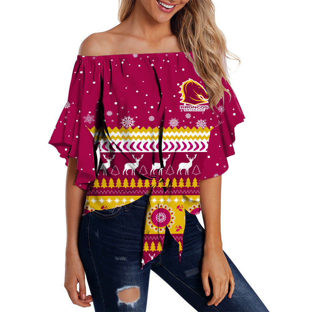 custom-personalised-broncos-aboriginal-off-shoulder-waist-wrap-top-christmas-brisbane