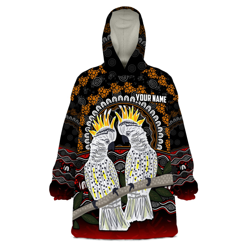 custom-personalised-australia-valentine-wearable-blanket-hoodie-aboriginal-couple-cockatoos-my-love