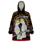 custom-personalised-australia-valentine-wearable-blanket-hoodie-aboriginal-couple-cockatoos-my-love
