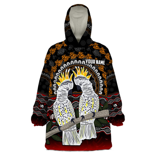 custom-personalised-australia-valentine-wearable-blanket-hoodie-aboriginal-couple-cockatoos-my-love