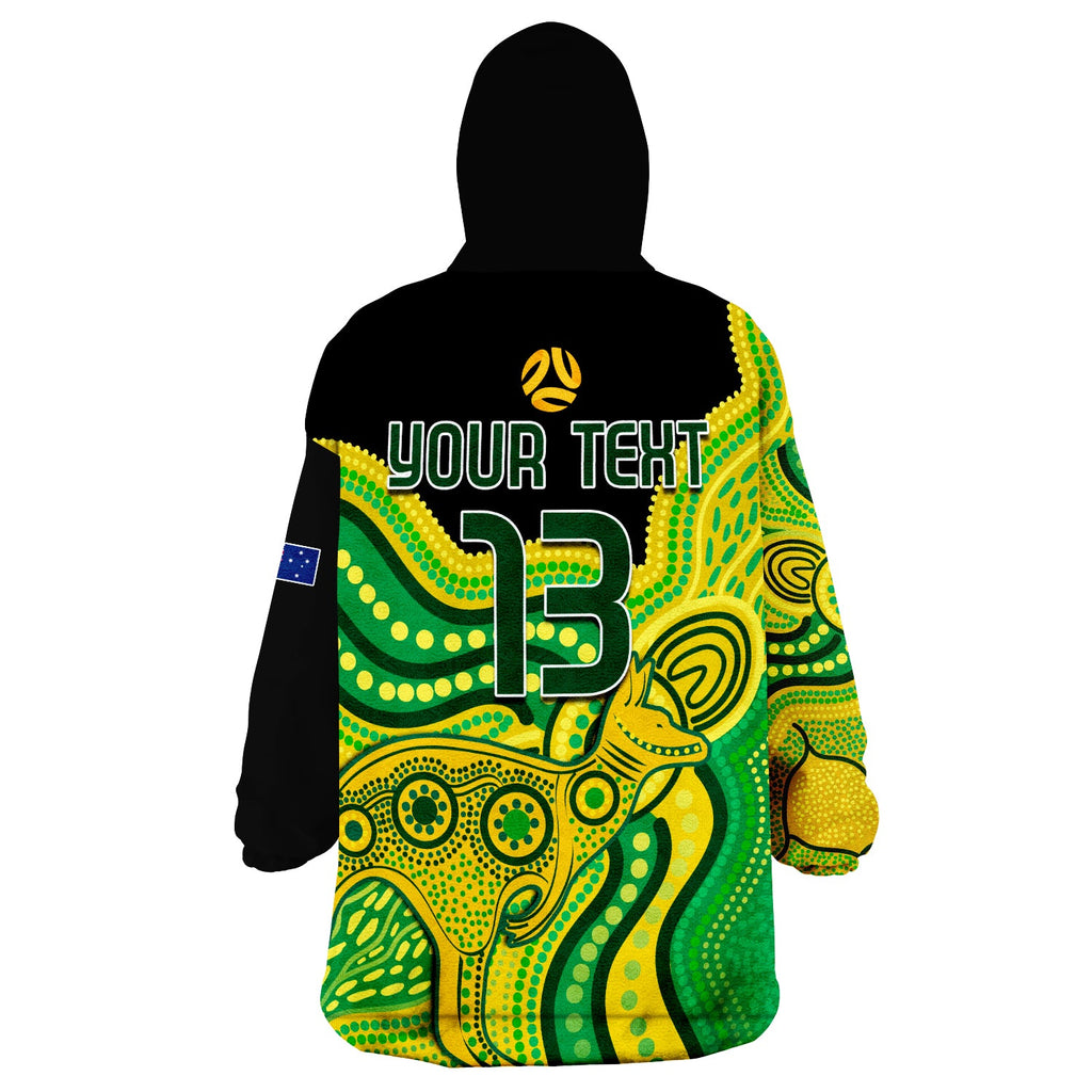 custom-text-and-number-australia-soccer-wearable-blanket-hoodie-world-cup-football-2022-socceroos-we-are-champions