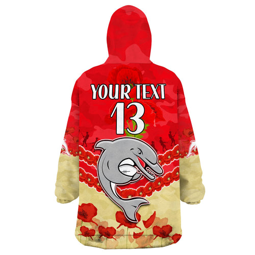 custom-text-and-number-dolphins-rugby-wearable-blanket-hoodie-anzac-day-lest-we-forget