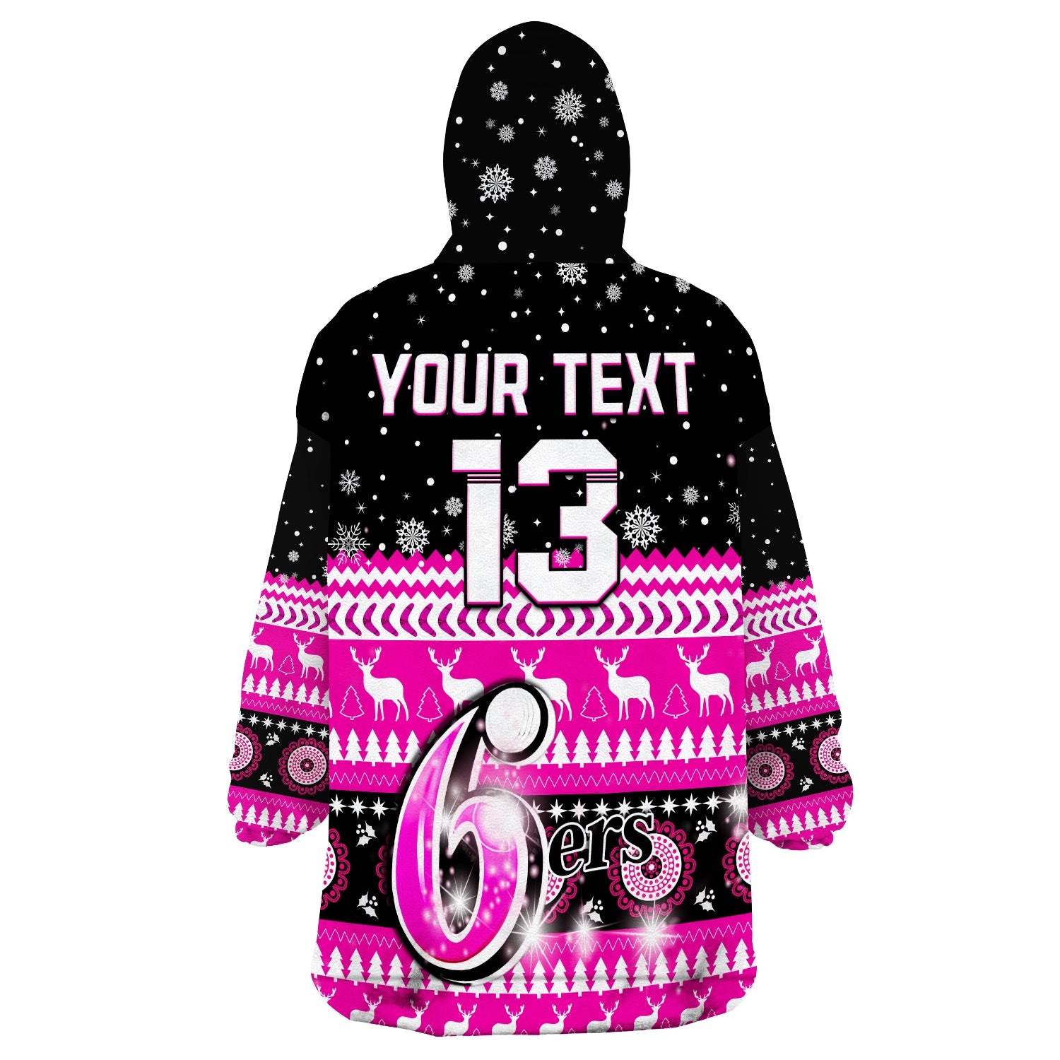 custom-text-and-number-sydney-sixers-cricket-wearable-blanket-hoodie-christmas-aboriginal