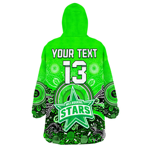 custom-text-and-number-melbourne-stars-wearable-blanket-hoodie-cricket-aboriginal