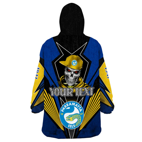 custom-personalised-eels-rugby-wearable-blanket-hoodie-mascot-parramatta-since-1947-cool-skull