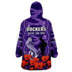 dockers-football-anzac-2023-wearable-blanket-hoodie-aboriginal-mix-poppy-camouflage