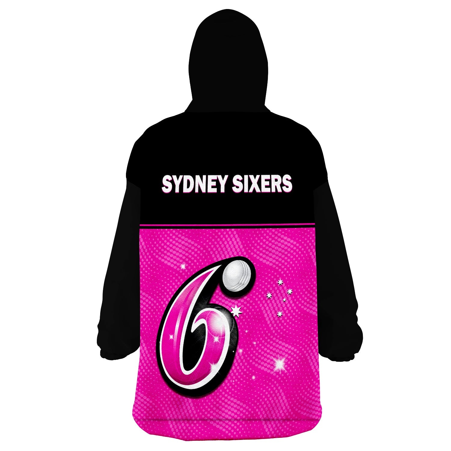 sydney-sixers-wearable-blanket-hoodie-est-2011-simple-style
