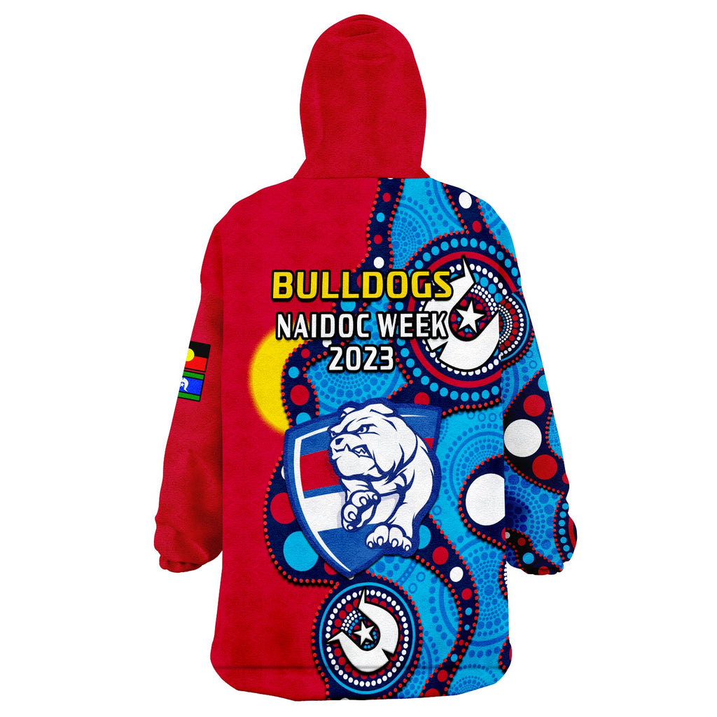 western-bulldogs-football-naidoc-2023-wearable-blanket-hoodie-indigenous-for-our-elders