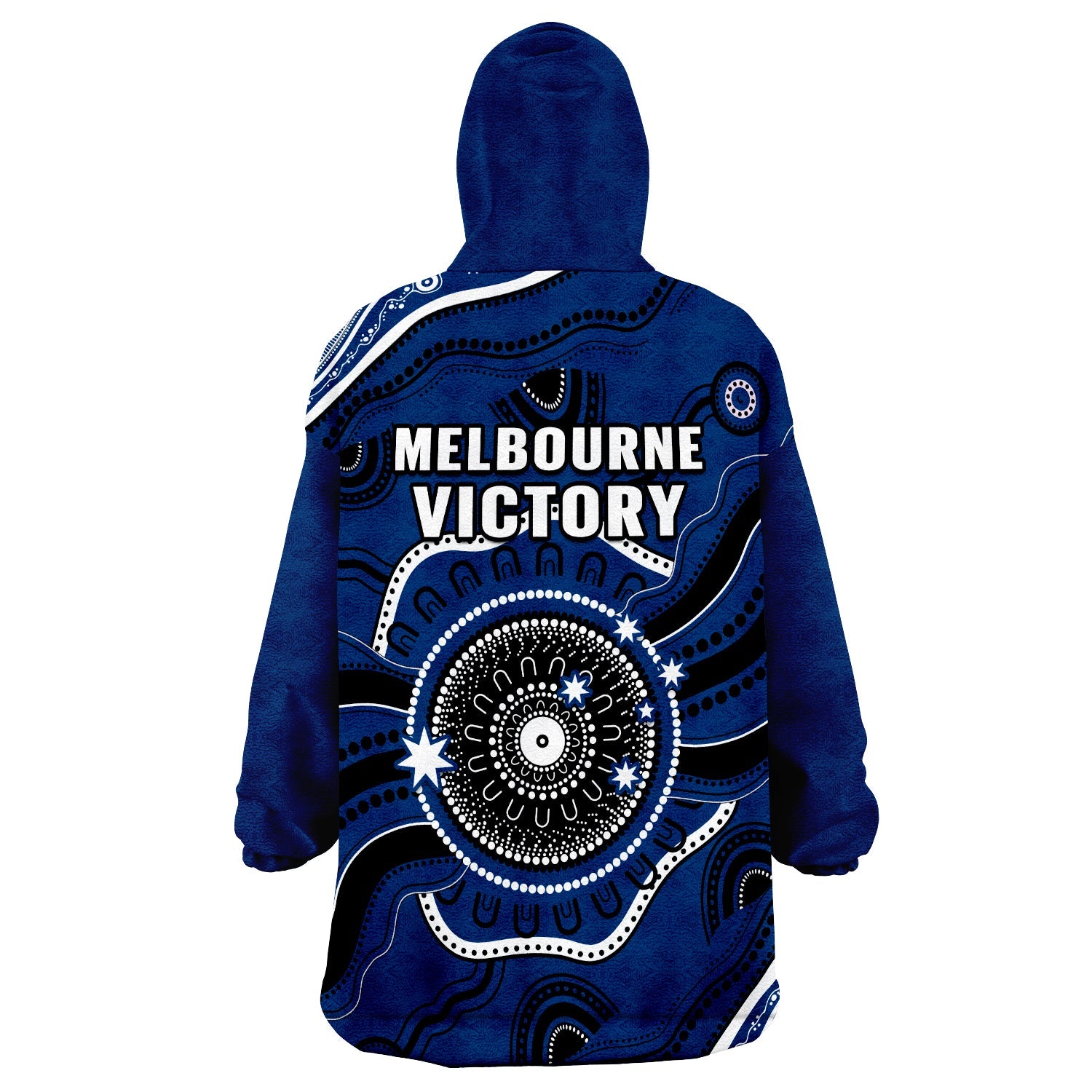 melbourne-victory-football-wearable-blanket-hoodie-indigenous-style
