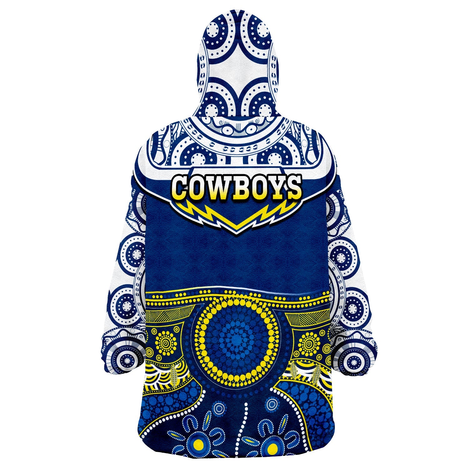 cowboys-rugby-wearable-blanket-hoodie-aboriginal-art