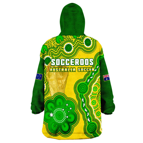 australia-soccer-wearable-blanket-hoodie-socceroos-aboriginal-wc-2022