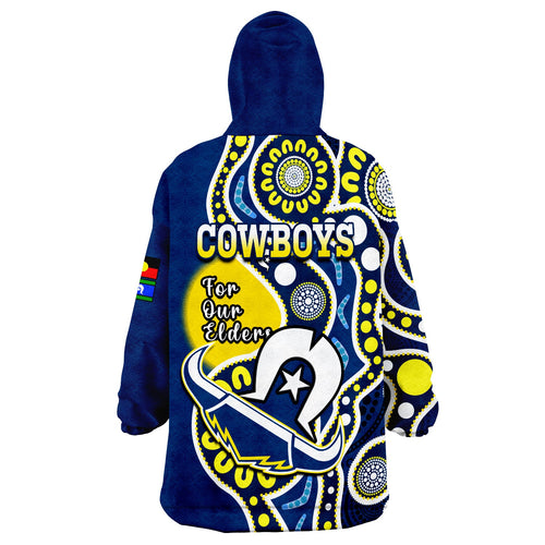 cowboys-rugby-naidoc-2023-wearable-blanket-hoodie-for-our-elders-aboriginal