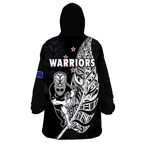 new-zealand-tiki-rugby-wearable-blanket-hoodie-nz-warriors-fern-maori-style