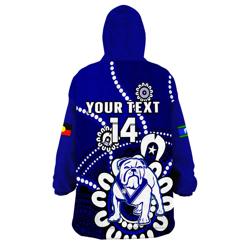 custom-text-and-number-bulldogs-rugby-naidoc-2023-wearable-blanket-hoodie-for-our-elders-aboriginal