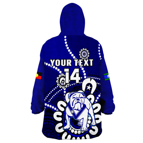 custom-text-and-number-bulldogs-rugby-naidoc-2023-wearable-blanket-hoodie-for-our-elders-aboriginal