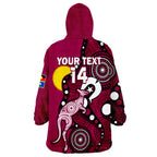 custom-text-and-number-maroons-rugby-naidoc-2023-wearable-blanket-hoodie-qld-for-our-elders-indigenous-art