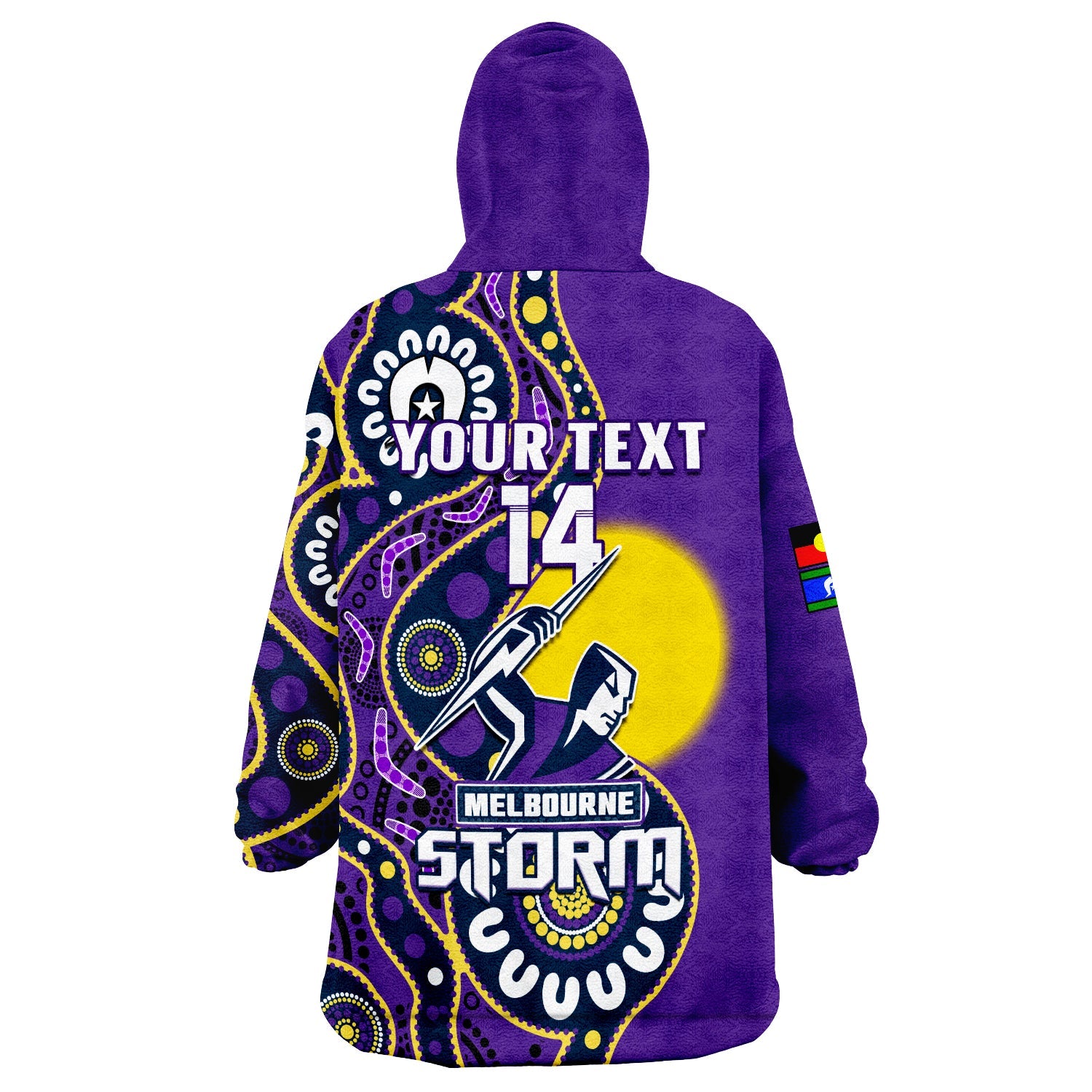 custom-text-and-number-storm-rugby-naidoc-2023-wearable-blanket-hoodie-for-our-elders-aboriginal