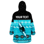 custom-personalised-port-adelaide-football-wearable-blanket-hoodie-magentas-indigenous-merry-christmas