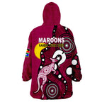 maroons-rugby-naidoc-2023-wearable-blanket-hoodie-qld-for-our-elders-indigenous-art