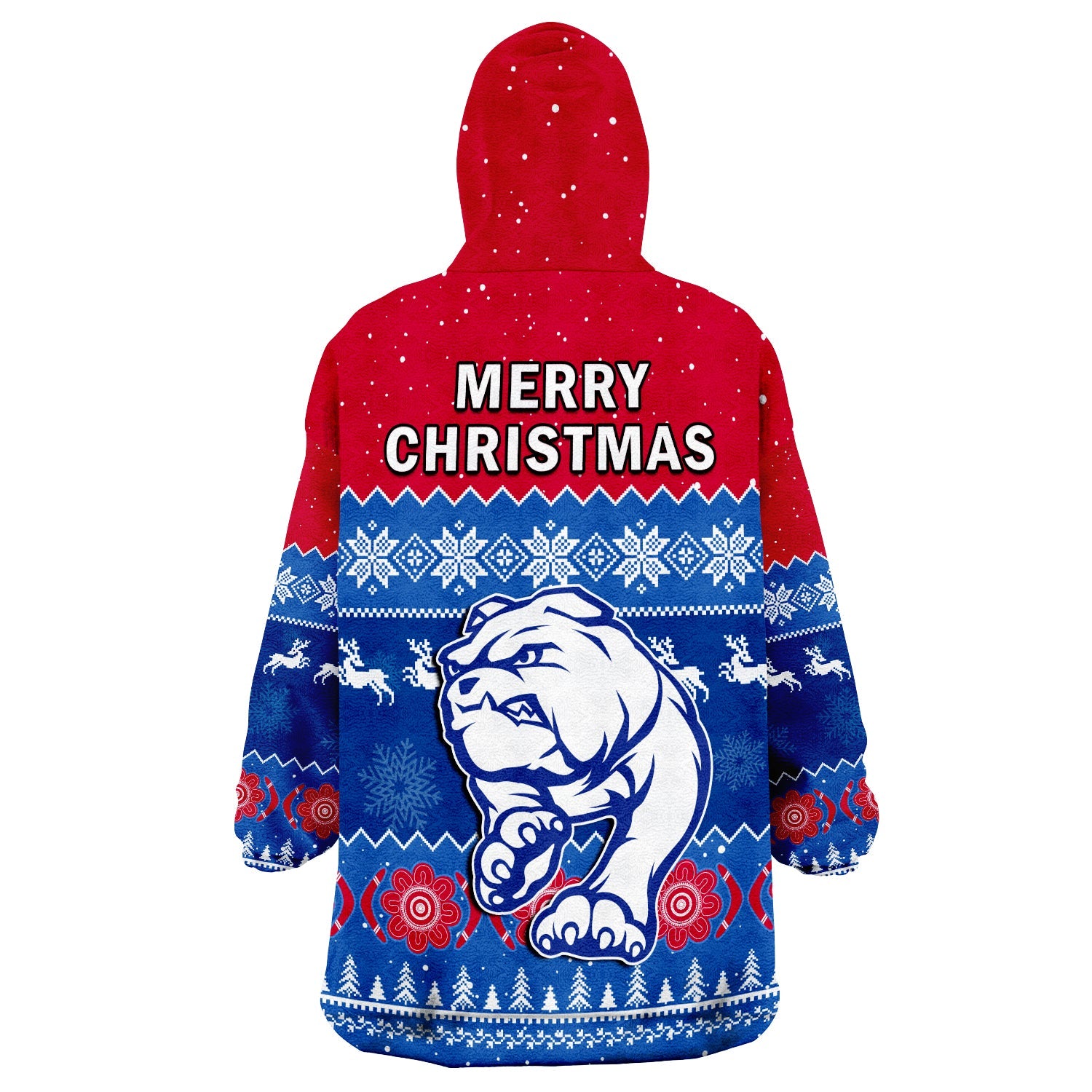 western-bulldogs-football-wearable-blanket-hoodie-dogs-indigenous-merry-christmas