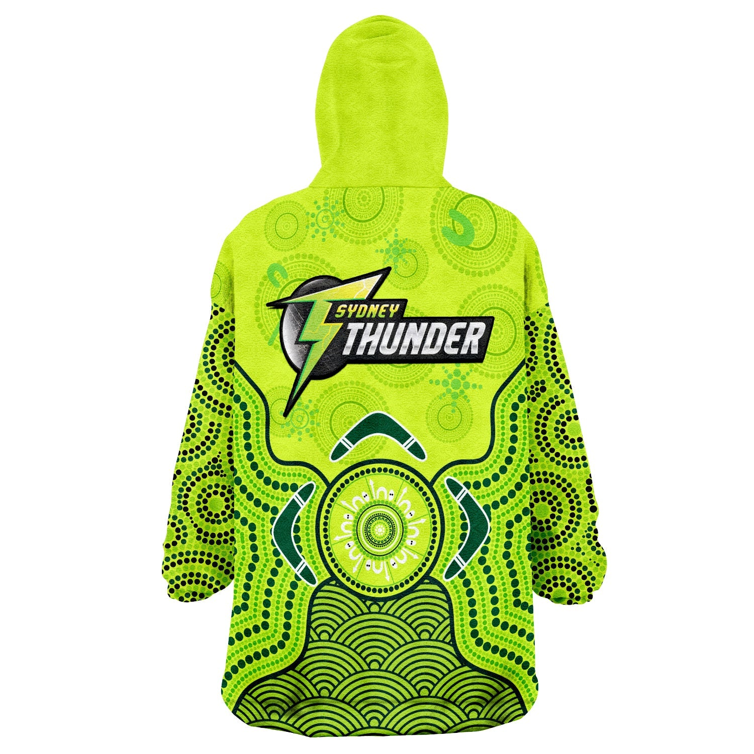 adelaide-strikers-wearable-blanket-hoodie-gradient-aboriginal-dot-painting