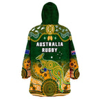 australia-rugby-wearable-blanket-hoodie-wallabies-kangaroo-green-aboriginal