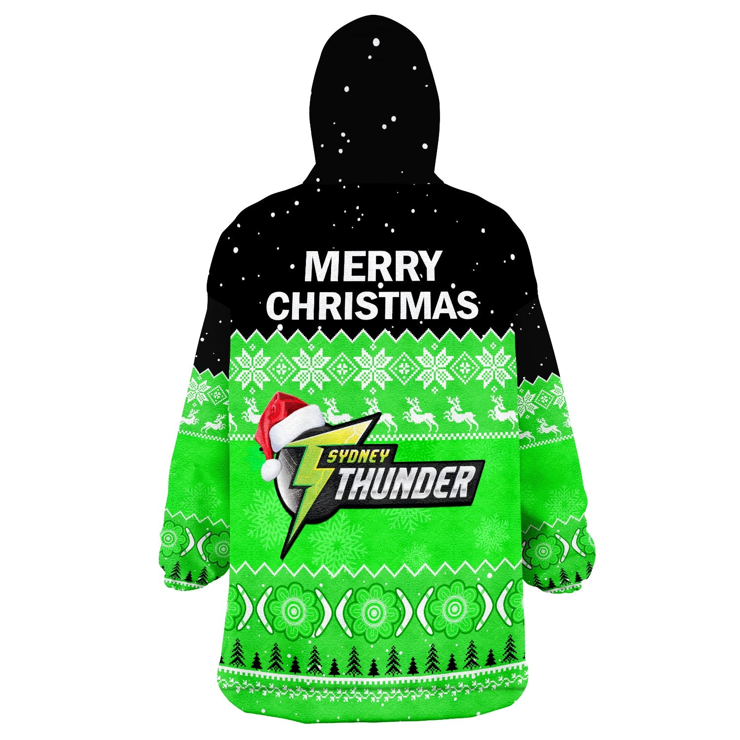 thunder-cricket-wearable-blanket-hoodie-aboriginal-merry-christmas