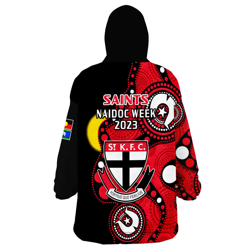 st-kilda-football-naidoc-2023-wearable-blanket-hoodie-saints-indigenous-for-our-elders