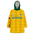 custom-text-and-number-australia-soccer-wearable-blanket-hoodie-world-cup-football-2022-socceroos-with-kangaroos