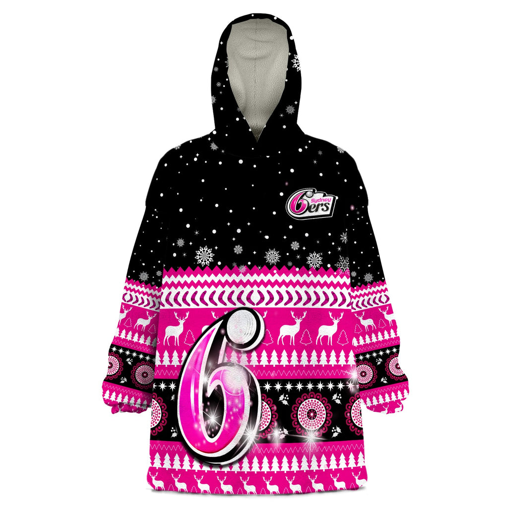 custom-text-and-number-sydney-sixers-cricket-wearable-blanket-hoodie-christmas-aboriginal