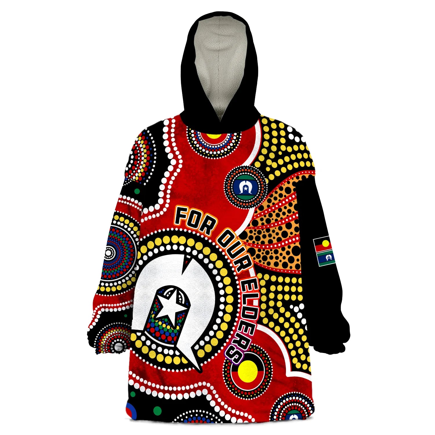 custom-personalised-australia-naidoc-week-wearable-blanket-hoodie-for-our-elders-aborigines-and-islanders-flag