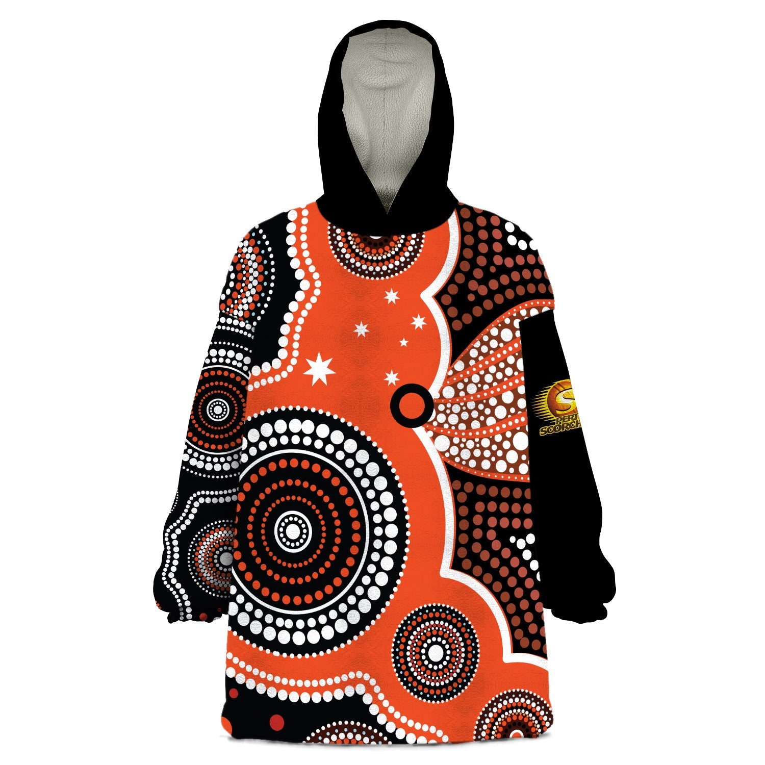 custom-text-and-number-perth-scorchers-wearable-blanket-hoodie-australia-cricket-bbl-aboriginal