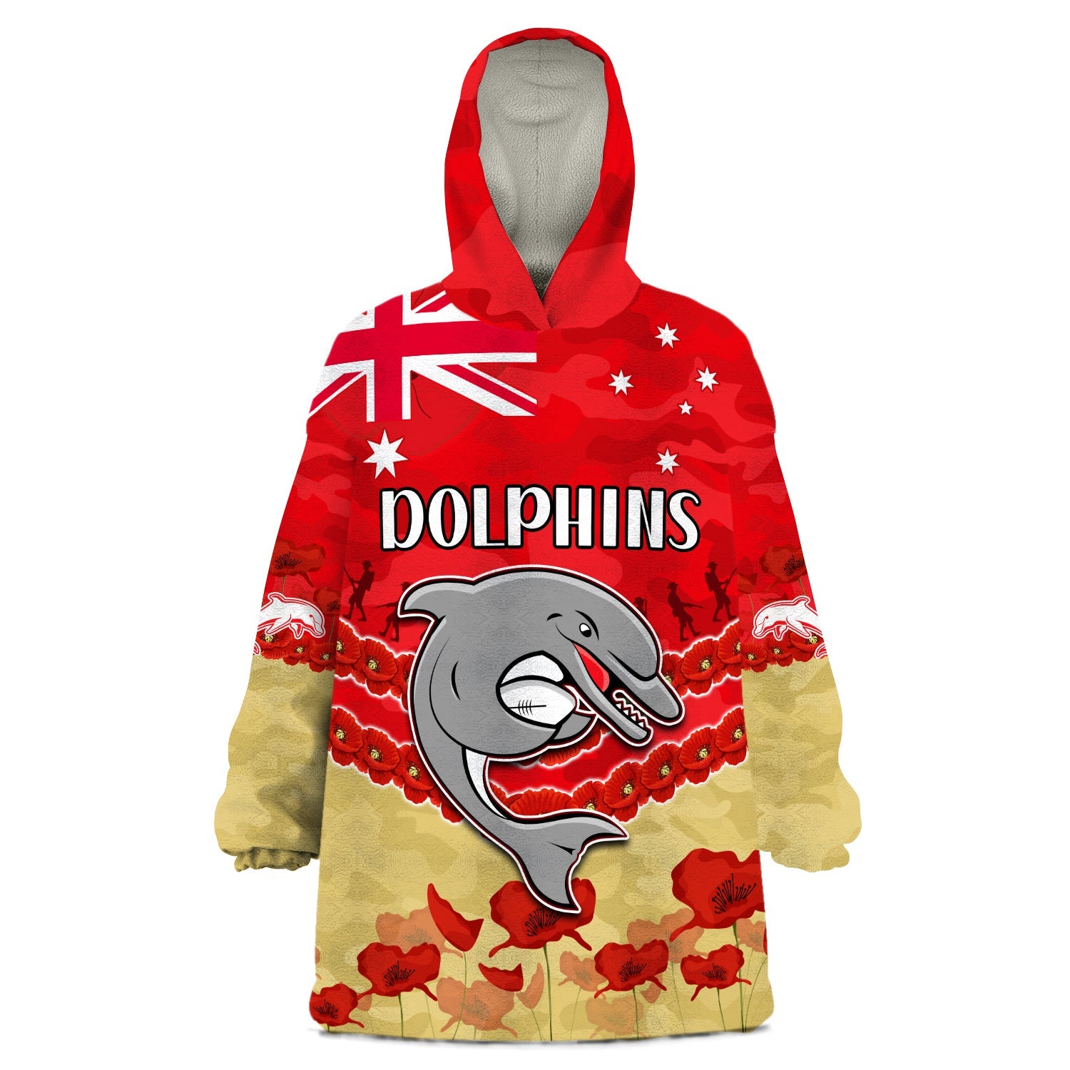 custom-text-and-number-dolphins-rugby-wearable-blanket-hoodie-anzac-day-lest-we-forget