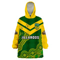 australia-rugby-wearable-blanket-hoodie-jillaroos-champions-indigenous-green-style