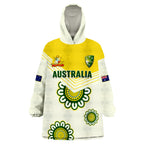 custom-text-and-number-australia-cricket-wearable-blanket-hoodie-boxing-day-test-aussie-indigenous