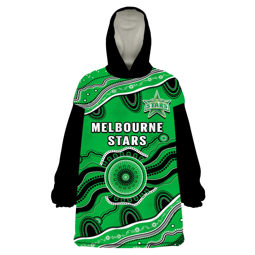 custom-text-and-number-stars-cricket-wearable-blanket-hoodie-melbourne-aboriginal-painting